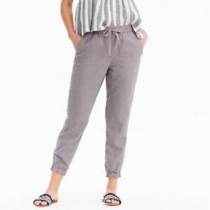 J. Crew Point sur seaside pant in linen tencel 4P